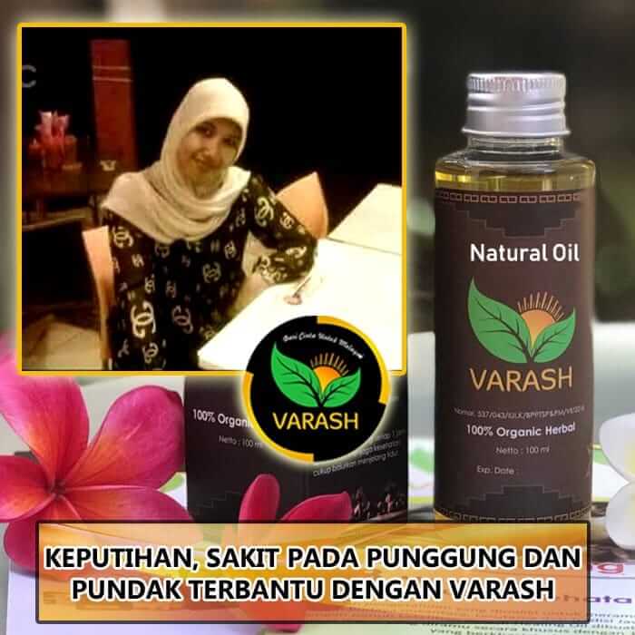 bengkak tulang punggung keputihan dengan minyak varash