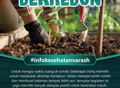 Dapatkan Manfaat Kesehatan Dari Berkebun