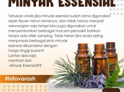 Manfaat Minyak Essensial bagi Kesehatan