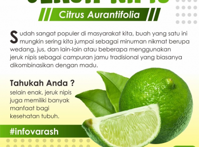 Manfaat Jeruk Nipis