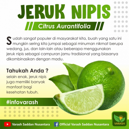 Manfaat Jeruk Nipis