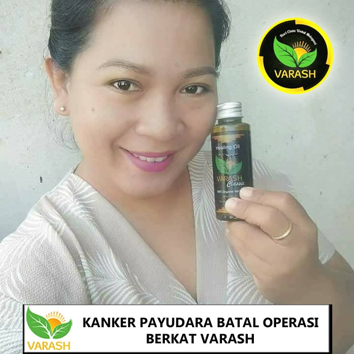 kanker payudara terbantu dengan minyak varash natural classic oil