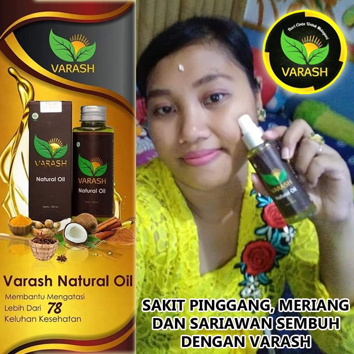sakit pinggang meriang diterapi minyak varash classic oil