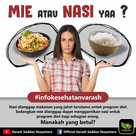 Mie Atau Nasi Yang Harus di Hindari?