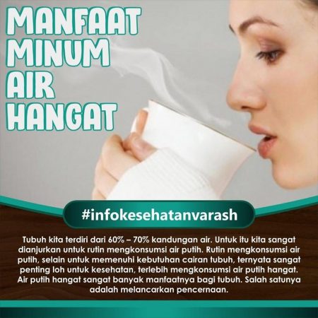 MANFAAT MINUM AIR PUTIH HANGAT