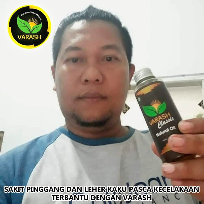 sakit pinggang terbantu minyak varash natural classic oil