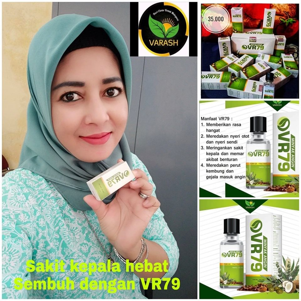 sakit kepala terbantu dengan minyak varash oil classic