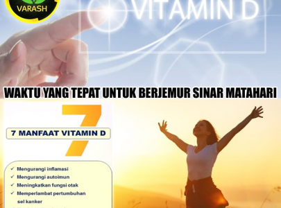 WAKTU YANG TEPAT UNTUK BERJEMUR SINAR MATAHARI