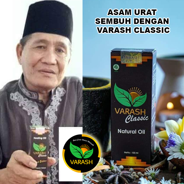 asam urat terbantu varash natural classic oil