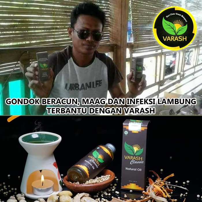 gondok beracun terbantu varash natural classic oil