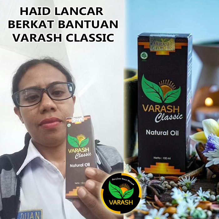 haid lancar terbantu varash natural classic oil