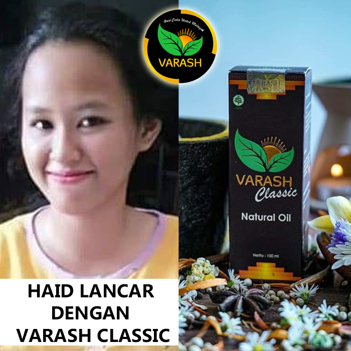 haid lancar dengan varash natural classic oil
