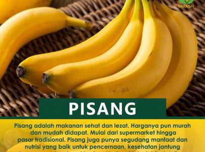MANFAAT BUAH PISANG BAGI KESEHATAN
