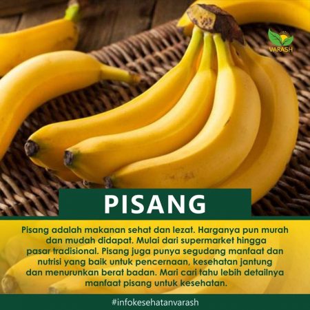 MANFAAT BUAH PISANG BAGI KESEHATAN