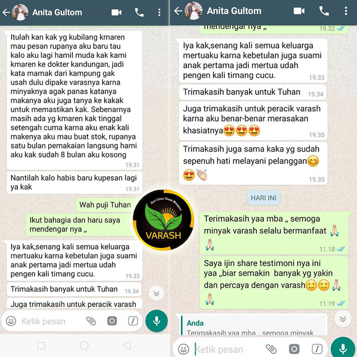 proram hamil terbantu varash natural classic oil