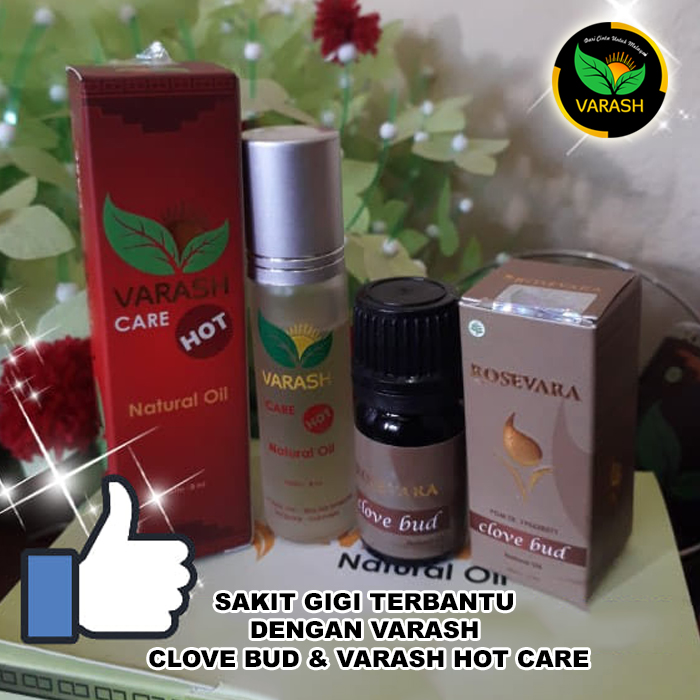 sakit gigi terbantu varash care dan rosevara clove bud