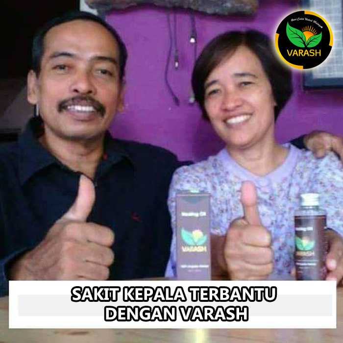 sakit kepala diterapi varash natural classic oil