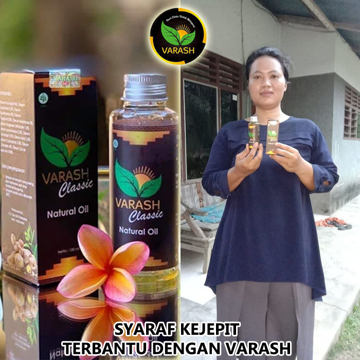 saraf syaraf kejepit terbantu minyak varash classic oil