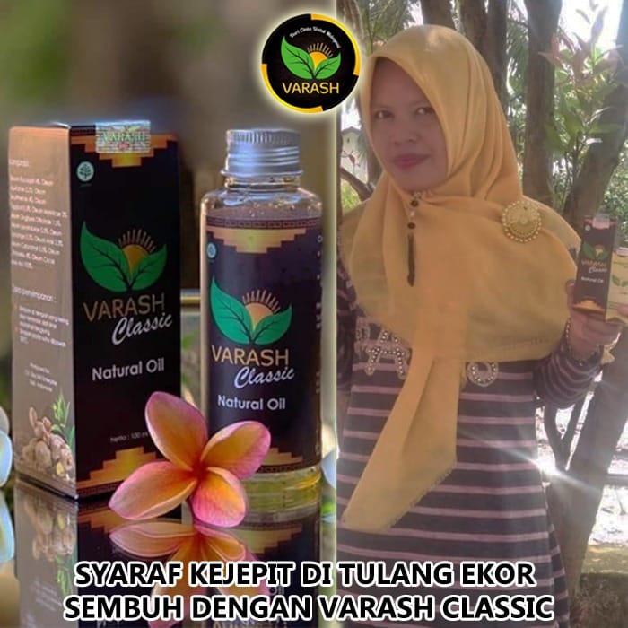 saraf syaraf kejepit terbantu minyak varash care roll on