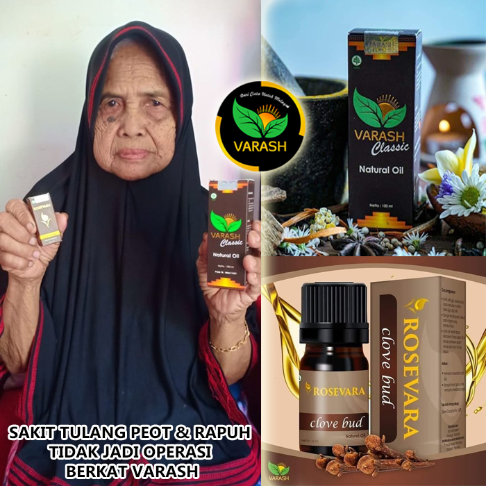 tulang rapuh terbantu varash natural classic oil