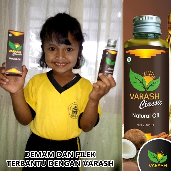 demam pilek terbantu varash natural classic oil