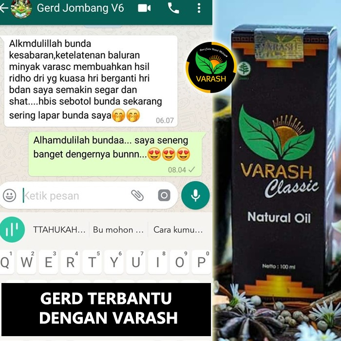 gerd terbantu varash natural classic oil