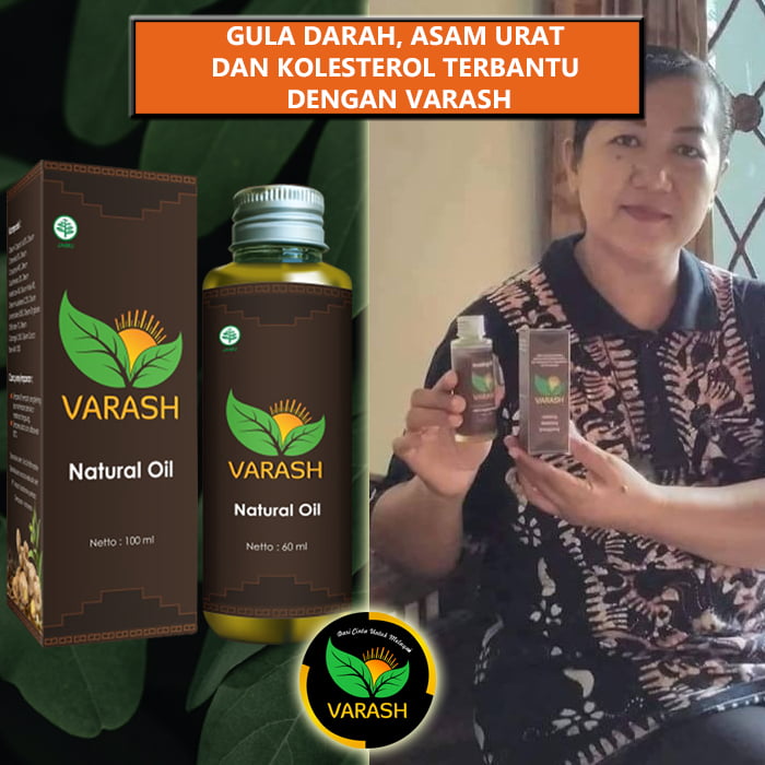 asam urat kolesterol terbantu varash natural classic oil