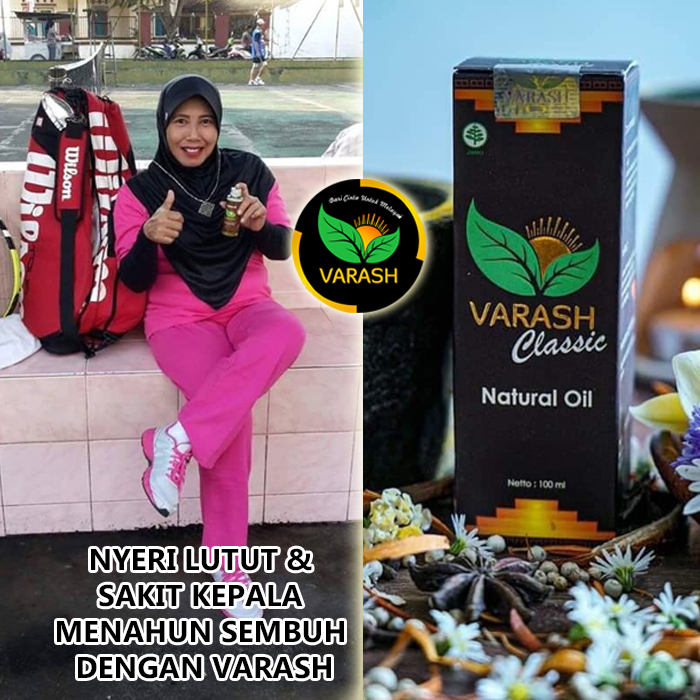 nyeri lutut sakit kepala menahun terbantu varash natural classic oil
