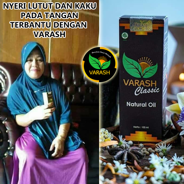 nyeri lutut tangan kaku terbantu varash natural classic oil