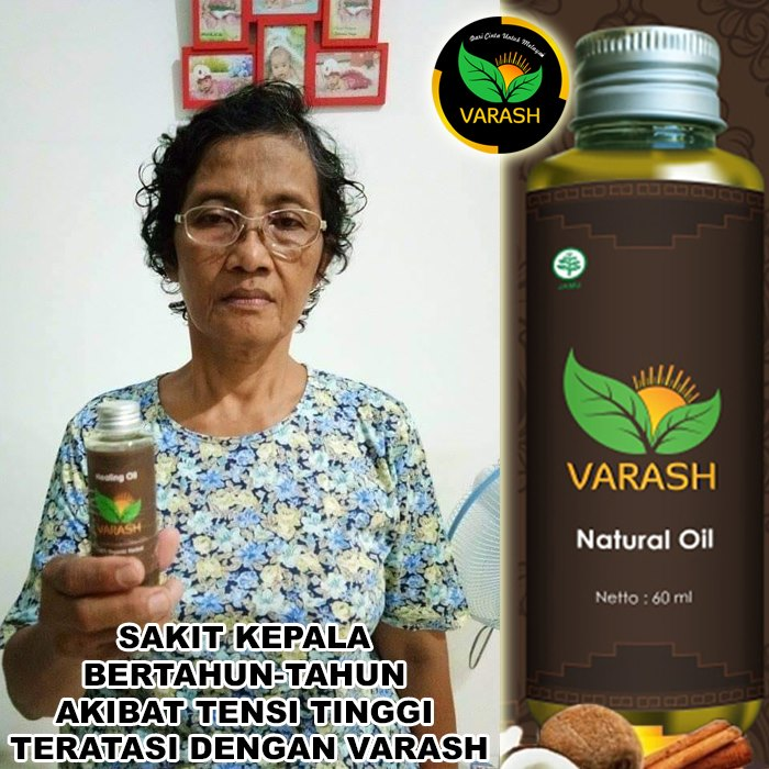 sakit kepala menahun terbantu varash natural classic oil