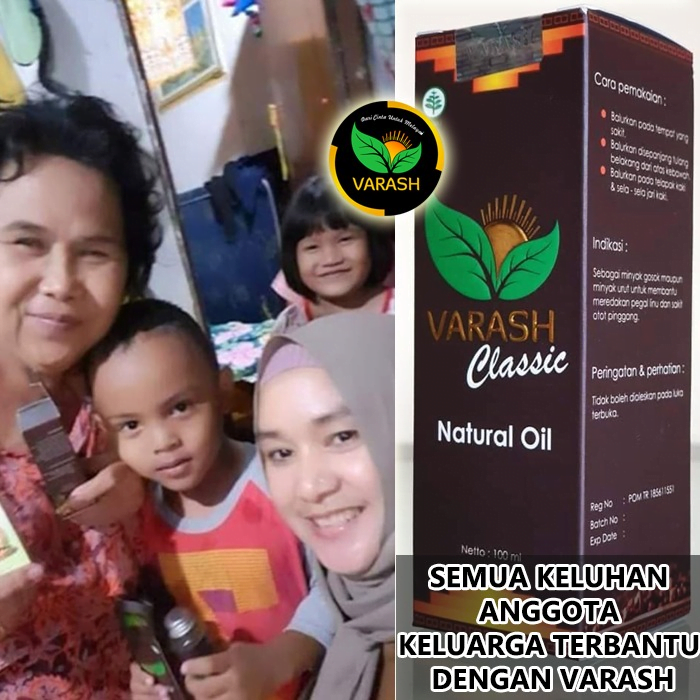 macam keluhan terbantu varash natural classic oil