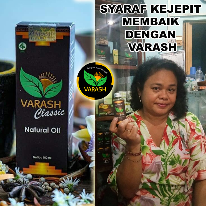 saraf terjepit membaik dengan varash natural classic oil
