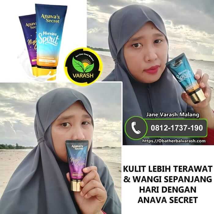 KULIT LEBIH TERAWAT & WANGI SEPANJANG HARI DENGAN ANAVA SECRET