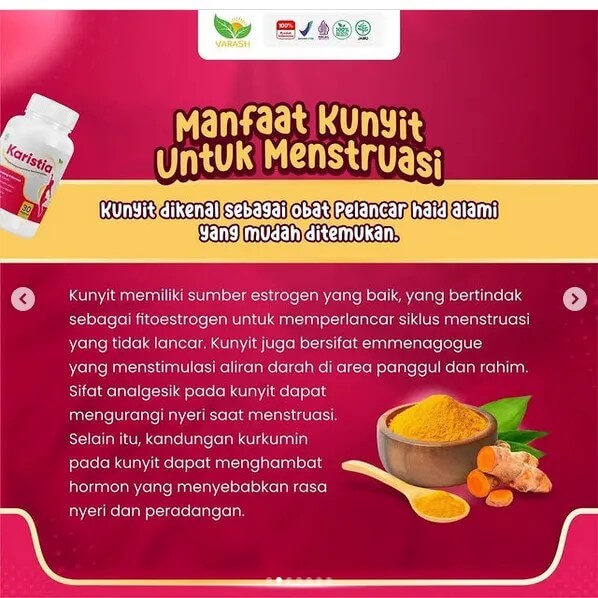 karistia kunyit karistia kunyit